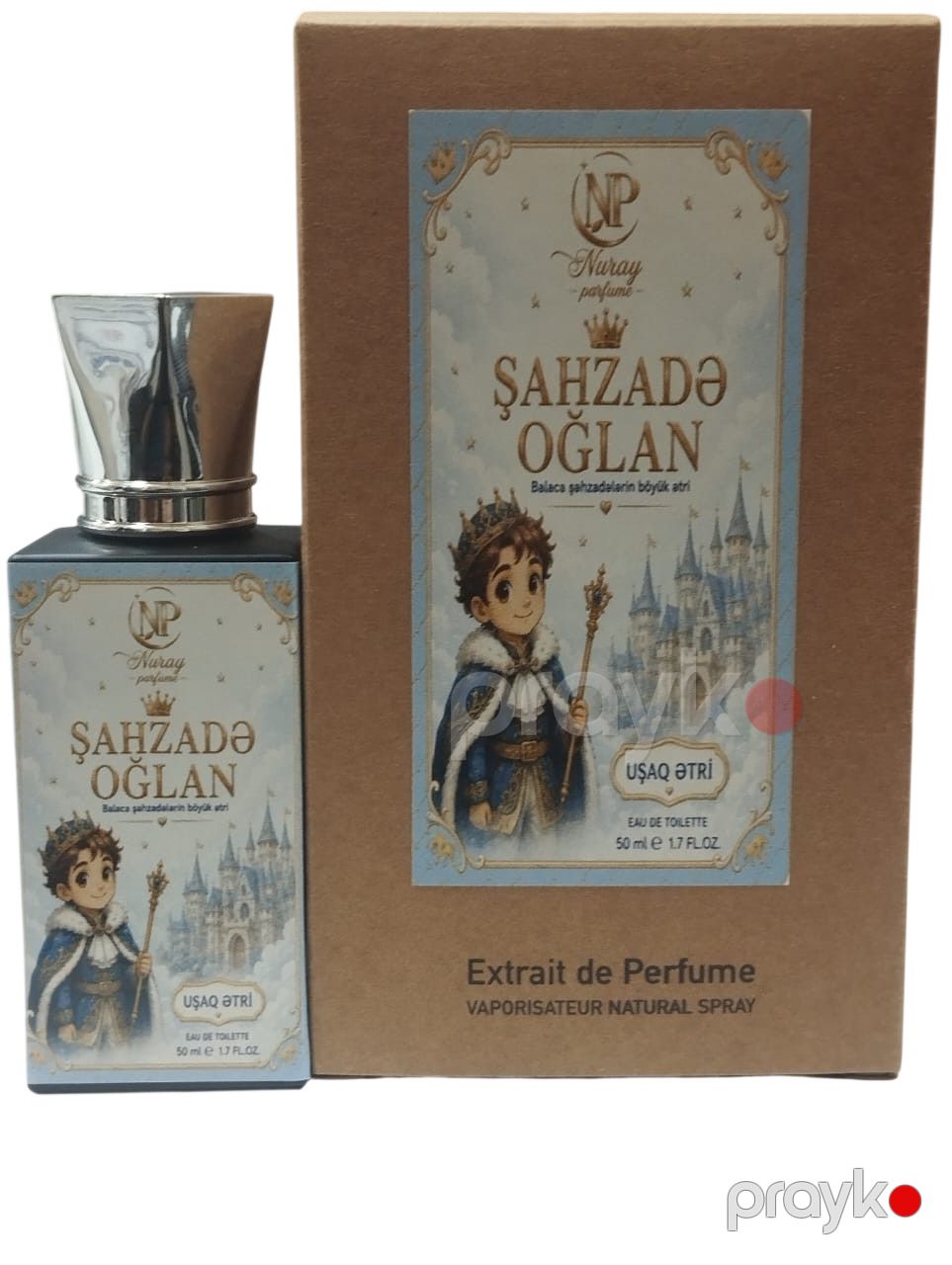 Nuray Parfume Şahzadə Oğlan uşaqlar üçün ətir suyu 50 ml — Mallar, Bakı (3)