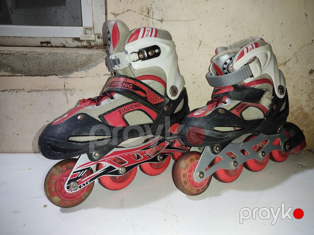 Rollar patinlər – Jındeng markası, inline tip - Növ: İnline (xətli) — Rol konkilər, Bakı (4)