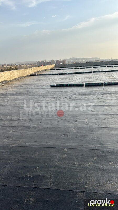 Tol işləri və Izolyasiya isleri — Dam və örtüklər, Bakı (4)
