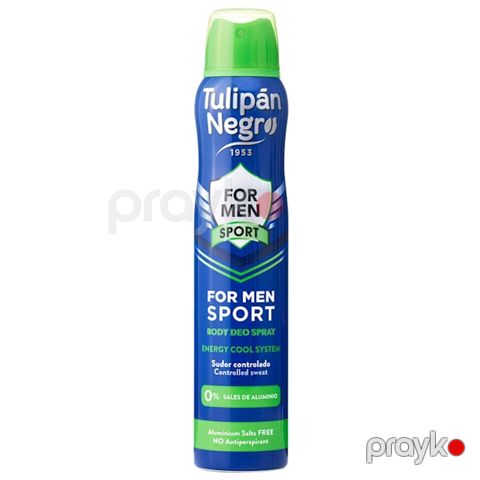 Dezodorant sprey Tulipan Negro For Men Sport 200 ml — Bakı