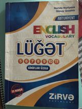 Məhsul: “English Vocabulary – Lüğət (Sınıflər üzrə 5–11)” — KİTAB (PULSUZ çatdırılma əcəmi metrosuna)