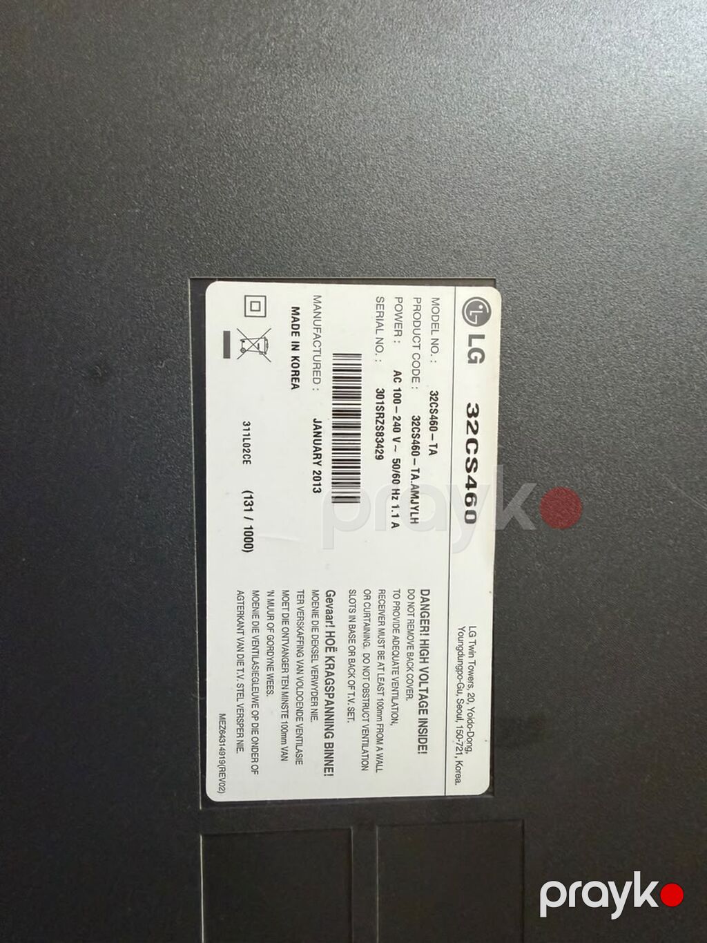 Satılır LG 32CS460 – 32 düym LCD televizor Xüsusiyyətlər: - Ekran — Televizorlar, Bakı (3)