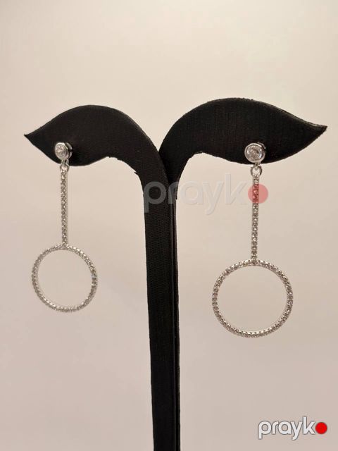 Sırğa qadınlar üçün silver shop1521, gümüş 925 əyar — Bakı