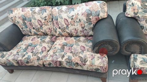 Çiçək naxışlı ikili divan - Üslub: Klassik-vintage elemetlərlə — Digah