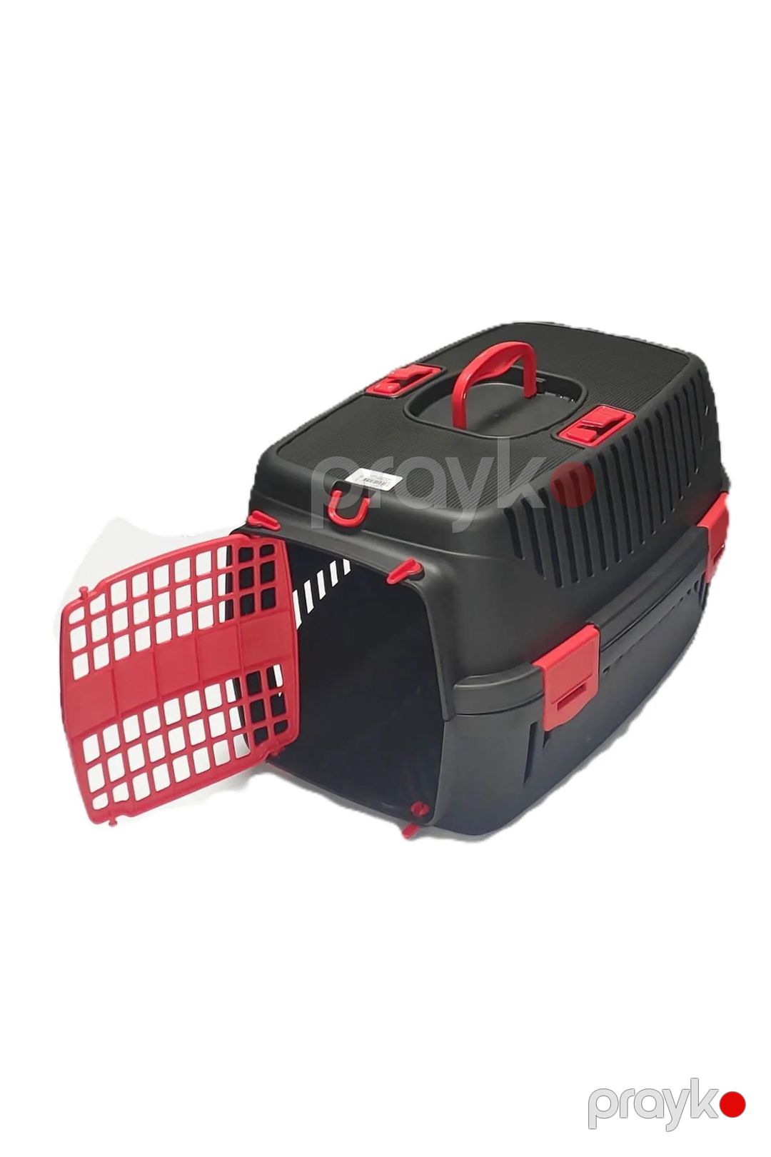 Daşıma çantası itlər və pişiklər üçün, qara/qırmızı, 48x32.5x31 sm — Mallar, Bakı (3)