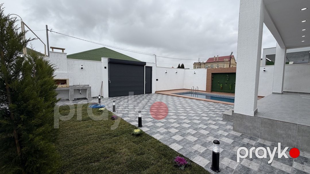 Satılır 4 otaqlı həyət evi/bağ evi 160 m² — Ev, villa, Bakı (4)