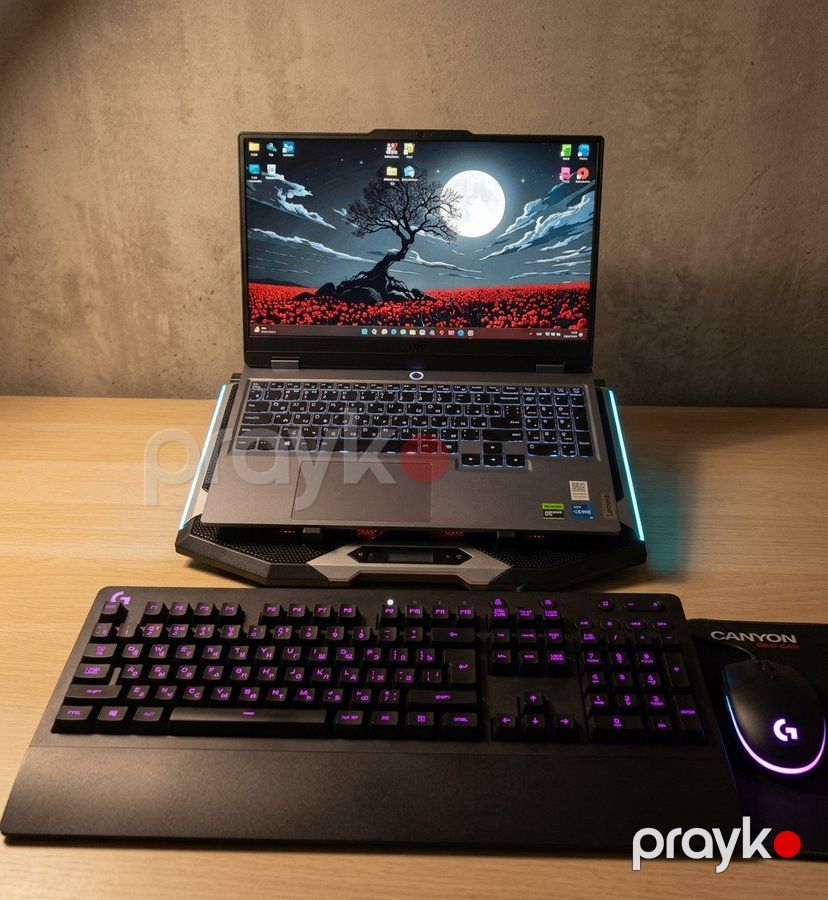 Güclü Oyun Seti Lenovo LOQ i5 / RTX 3050 / 24GB RAM / 1.5TB SSD + Log — Noutbuklar, Bakı (3)