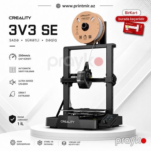 3D Printer Creality Ender-3 V3 SE — Bakı