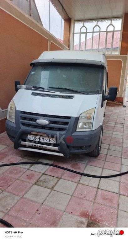 Ford Transit, 2.4 L, 2010 il, 370 000 km — Şəmkir