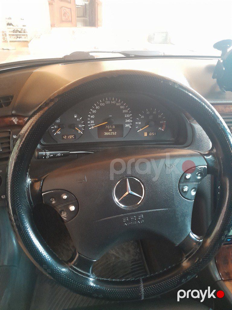 Mercedes E 240, 2.6 L, 2000 il, 396 000 km — Avtomobillər, Şəmkir (5)