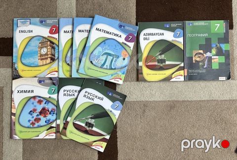 7 класс книжки гэц (dim).ПРОДАЮ ЗА ПОЛ Цены. Наилучшем состоянии — Bakı
