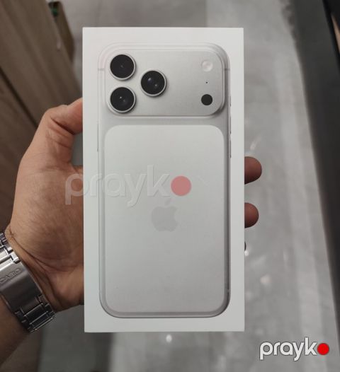 IPhone 17 Pro Max, 256 GB, Gümüşü, Zəmanət — Bakı