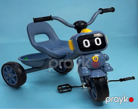 Uşaqlar üçün üçtəkərli velosiped 506 KZ197, göy — Bakı