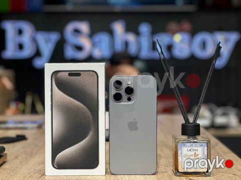 Apple iPhone 15 Pro Max Natural Titanium 512GB/8GB — Bakı