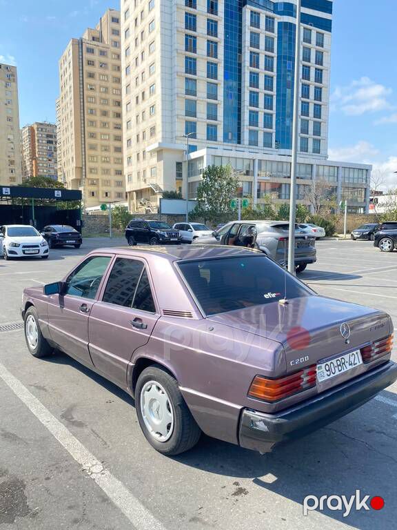 Mercedes 190, 2.0 L, 1991 il, 200 000 km — Avtomobillər, Bakı (6)