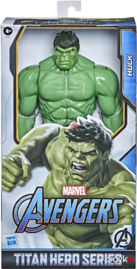 Fiqur Hasbro Avengers Titan Hero Deluxe Hulk E7475, 30 sm — Bakı