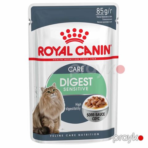 Nəm yem pişiklər üçünRoyal Canin Digest Sensetive həssas həzm ilə 85 q — Bakı