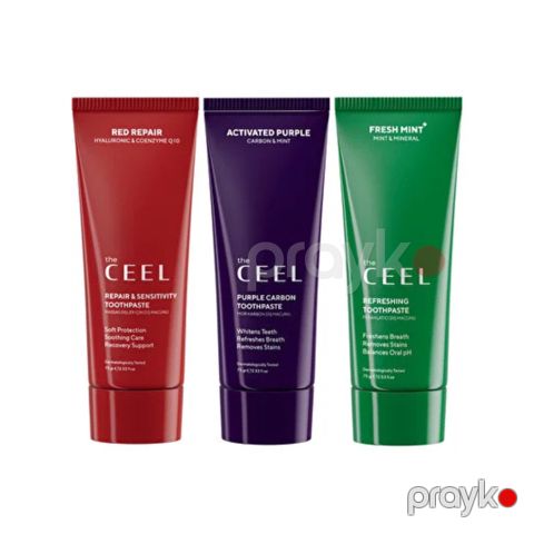 Diş məcunu The Ceel Fresh Mint + Activated Purple + Red Repair — Bakı