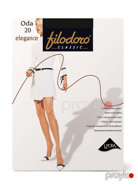 Kolqotqa Filodoro Classic Oda Elegance, 20den, ölçü 5(XL), Nero, qara — Bakı