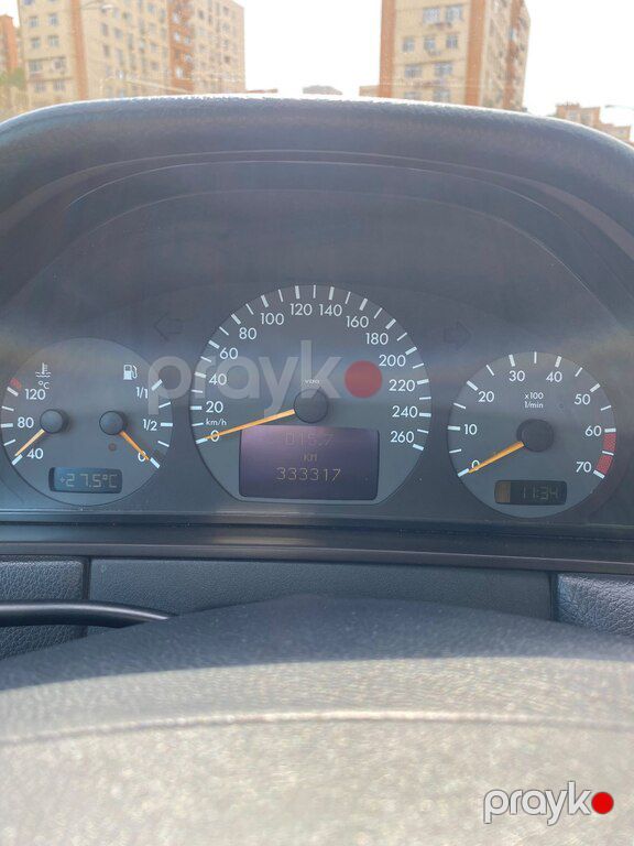 Mercedes E 280, 2.8 L, 2000 il, 333 317 km — Avtomobillər, Bakı (12)