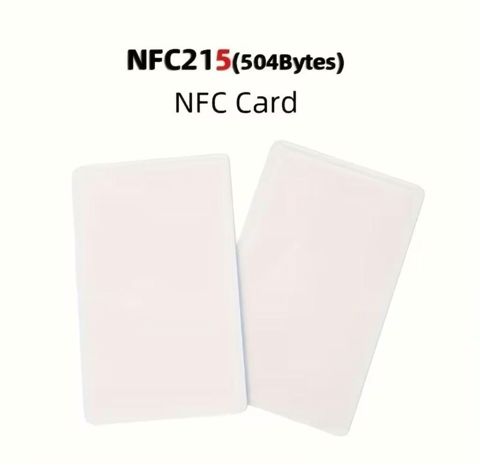 NFC215 (504 Bytes) boş PVC kartlar - Çip: NTAG215, 504 bayt yaddaş — USB flash yaddaşlar