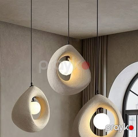 Çılçıraq 59976426, boz, 35 sm, 1 əd — Mallar, Bakı (3)
