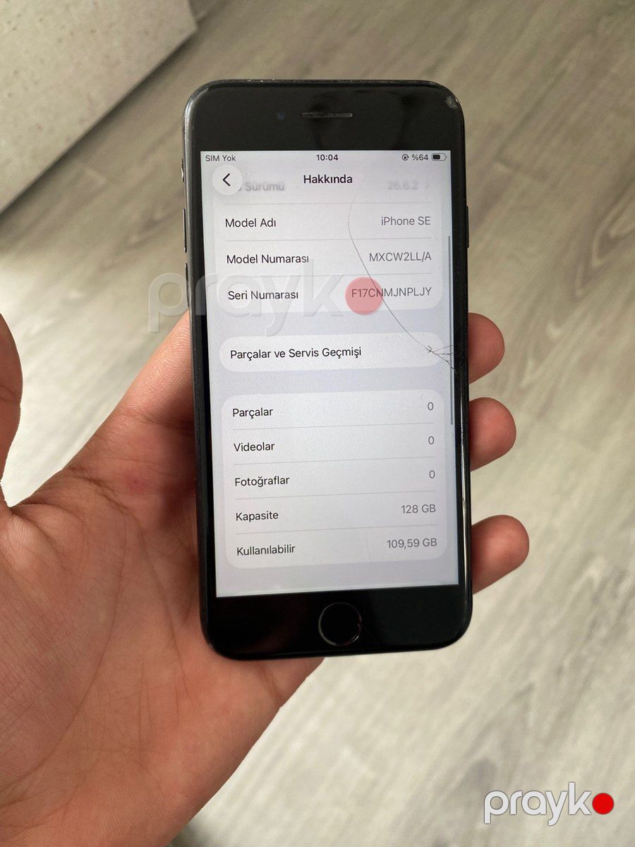 Apple iPhone SE (2020) Black 128GB/3GB — Smartfonlar, Bakı (4)