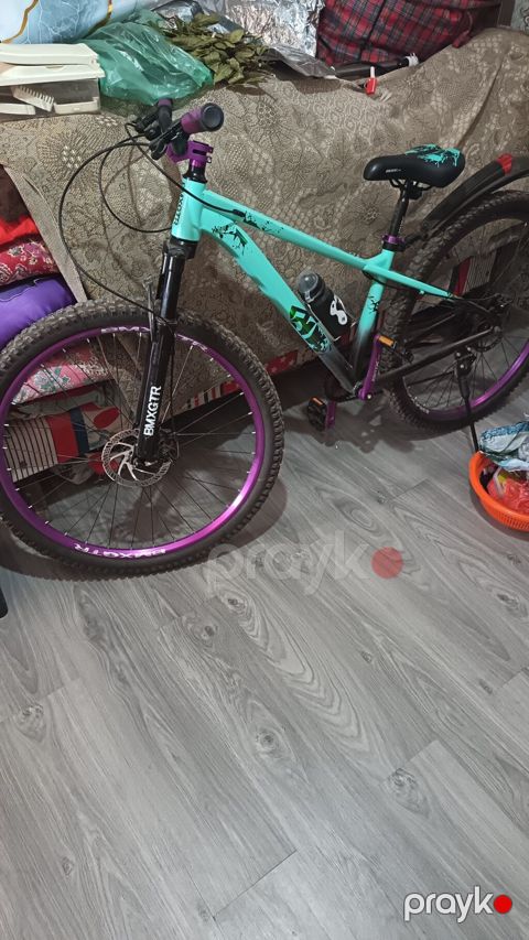 Dağ velosipedi – BMX GTR - Rəng: firuzəyi-göy çərçivə, bənövşəyi — Digah