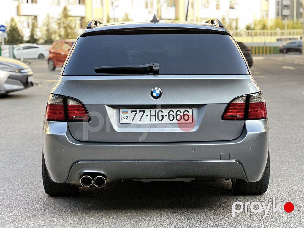 BMW 520, 2.0 L, 2007 il, 300 000 km — Avtomobillər, Bakı (8)