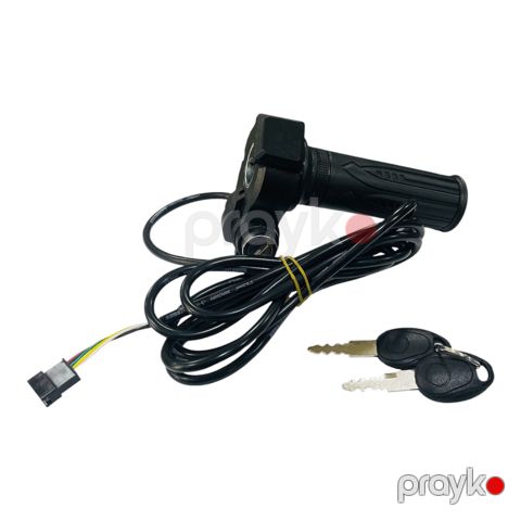 Elektrikli velosiped üçün qaz qolu, plastik, qara, 60W — Bakı