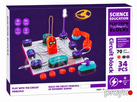 Elektron konstruktor Science Education, 34 parça — Bakı