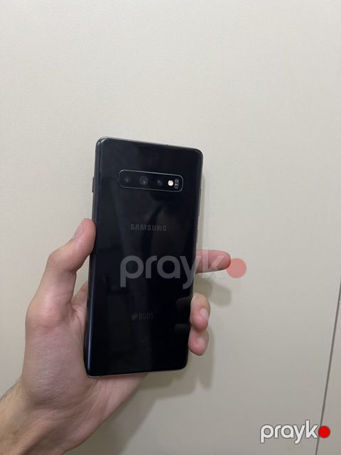 Samsung Galaxy S10 Plus, 128 GB, rəng - Qara, Sensor, Barmaq izi, İki sim kartlı — Bakı