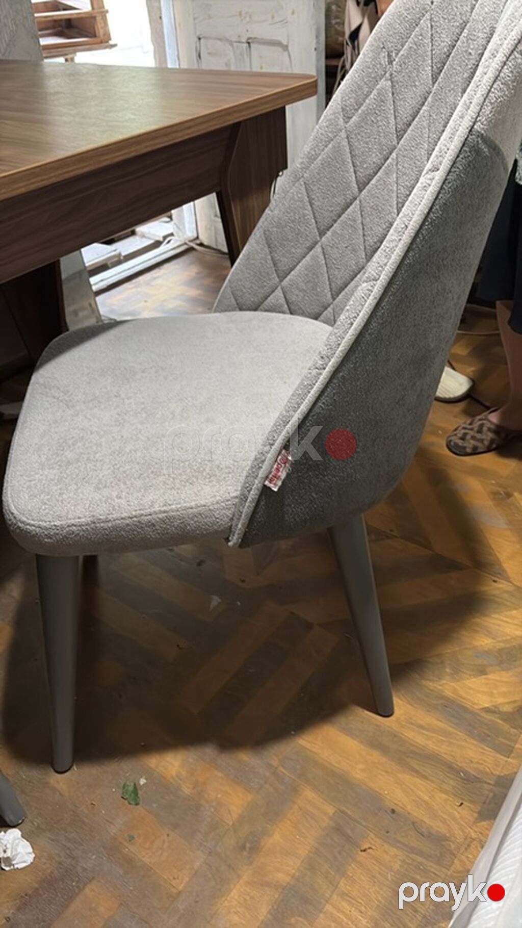 Qonaq otağı üçün, Yeni, Açılan, Dördbucaq masa, 2 stul — Masalar və stullar, Bakı (2)