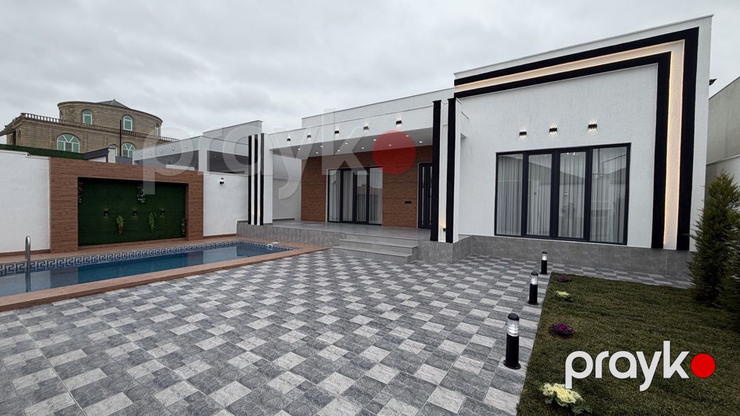 Satılır 4 otaqlı həyət evi/bağ evi 160 m² — Ev, villa, Bakı (2)
