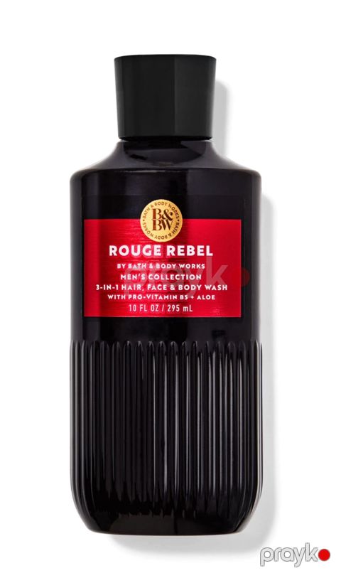 Duş üçün gel Bath & Body Works Rouge Rebel 3in1, 295 ml — Bakı