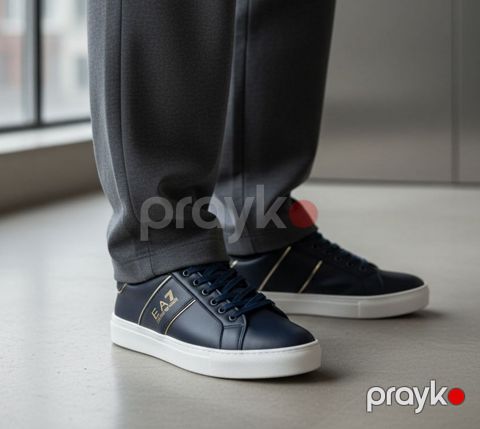 Kişilər üçün krosovkalar TCS_2612, göy, eko dəri, ölçü 40 — Bakı