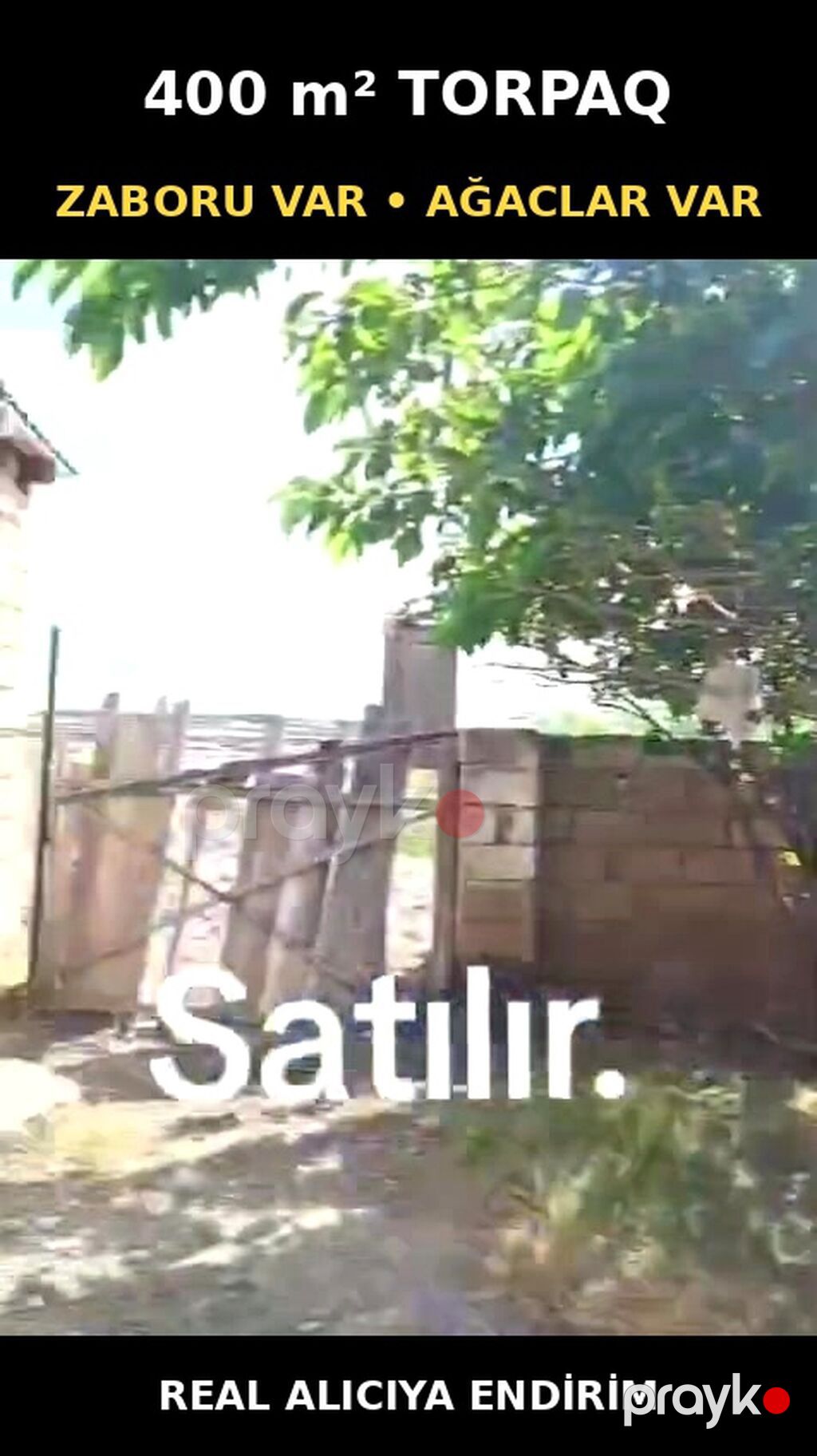 Satılır: 400 m² torpaq sahəsi və həyətdə 2 otaqlı ev - Torpaq: 400 m² — Ev, villa (3)