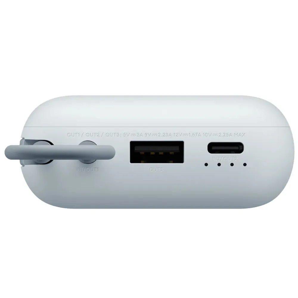 Xiaomi Powerbank 10000Mah (Integrated Cable) Ice Blue — Mallar, Bakı (4)