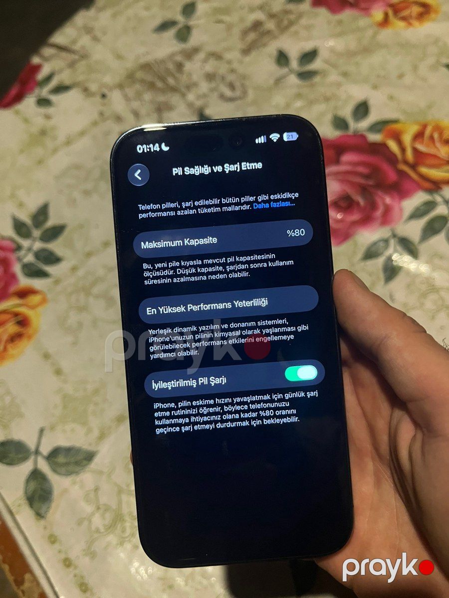 Apple iPhone 14 Pro Deep Purple 128GB/6GB — Smartfonlar, Bakı (8)