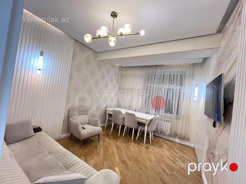 Satılır 3 otaqlı Bina evi menzil (Yeni tikili), 75 m², Nizami rayonu — Mənzil, Bakı (5)