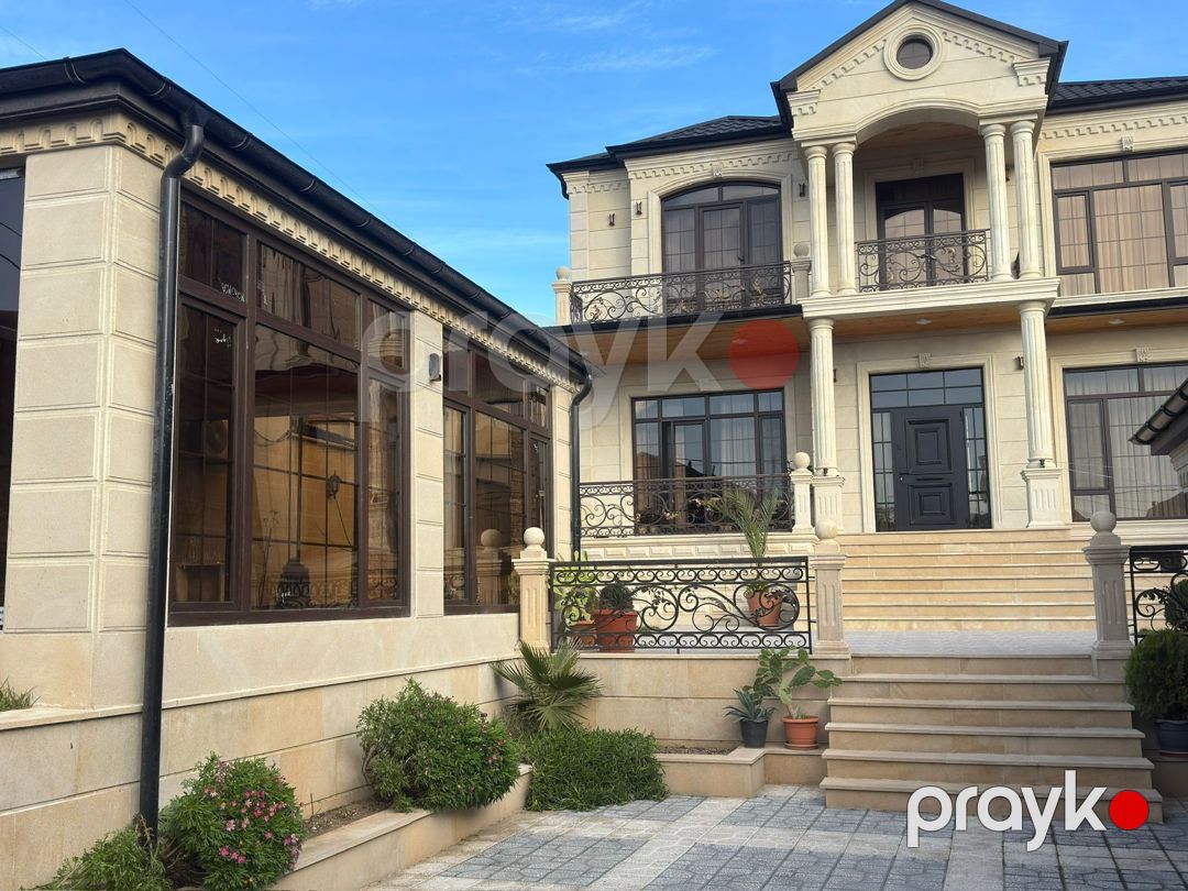 Satılır 6 otaqlı həyət evi/bağ evi 420 m² — Ev, villa, Bakı (2)