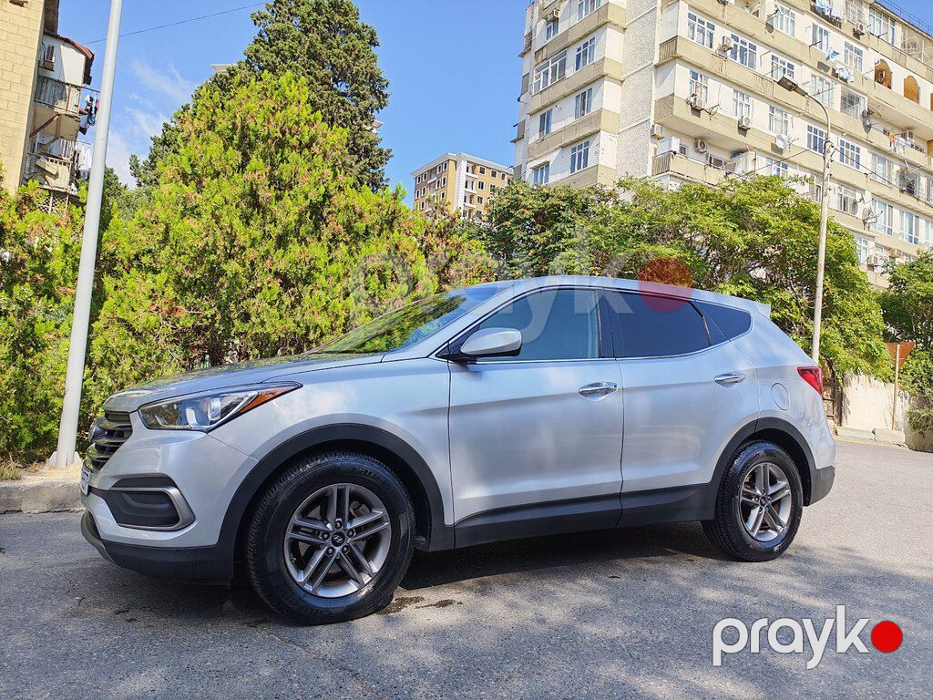 Hyundai Santa Fe, 2.4 L, 2017 il, 192 326 km — Avtomobillər, Bakı (10)