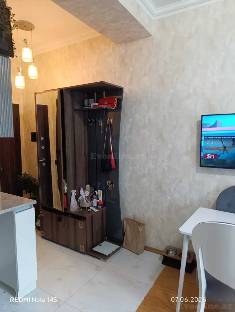 Satılır 1 otaqlı Mənzil Yeni tikili 32 m² Bakı, Yasamal r., 20 Yanvar m — Mənzil, Bakı (5)