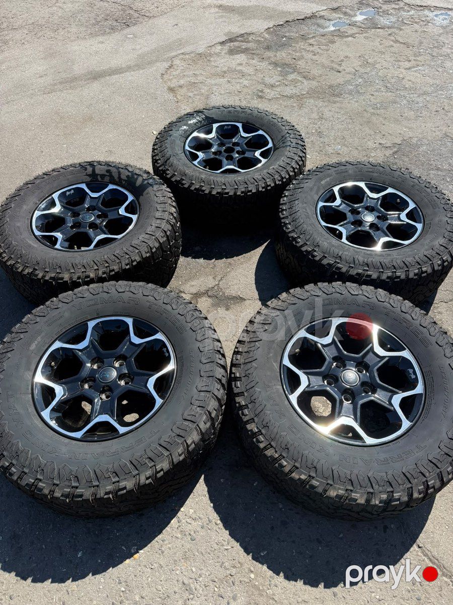 Jeep Wrangler rubikon disk və təkərləri R17 — Ehtiyat hissələri və aksesuarlar, Bakı (2)