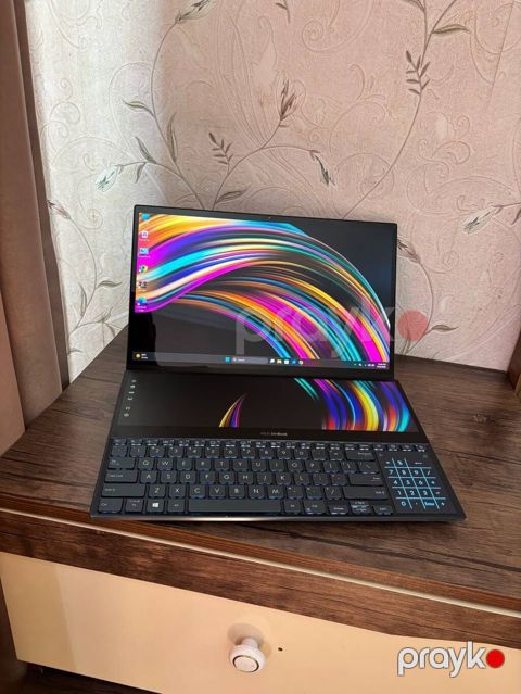 Asus Zenbook Pro Duo RTX 2060 Intel Core i7 10750H 16GB RAM 1 tb — Bakı