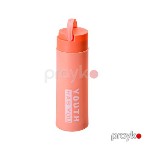 Termos Z756, şüşə, narıncı, 450 ml — Bakı