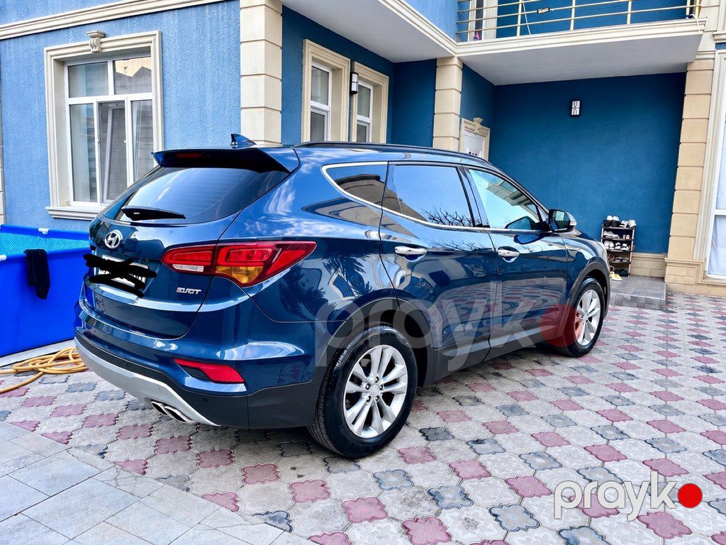 Hyundai Santa Fe, 2.0 L, 2016 il, 236 000 km — Avtomobillər, Bakı (6)
