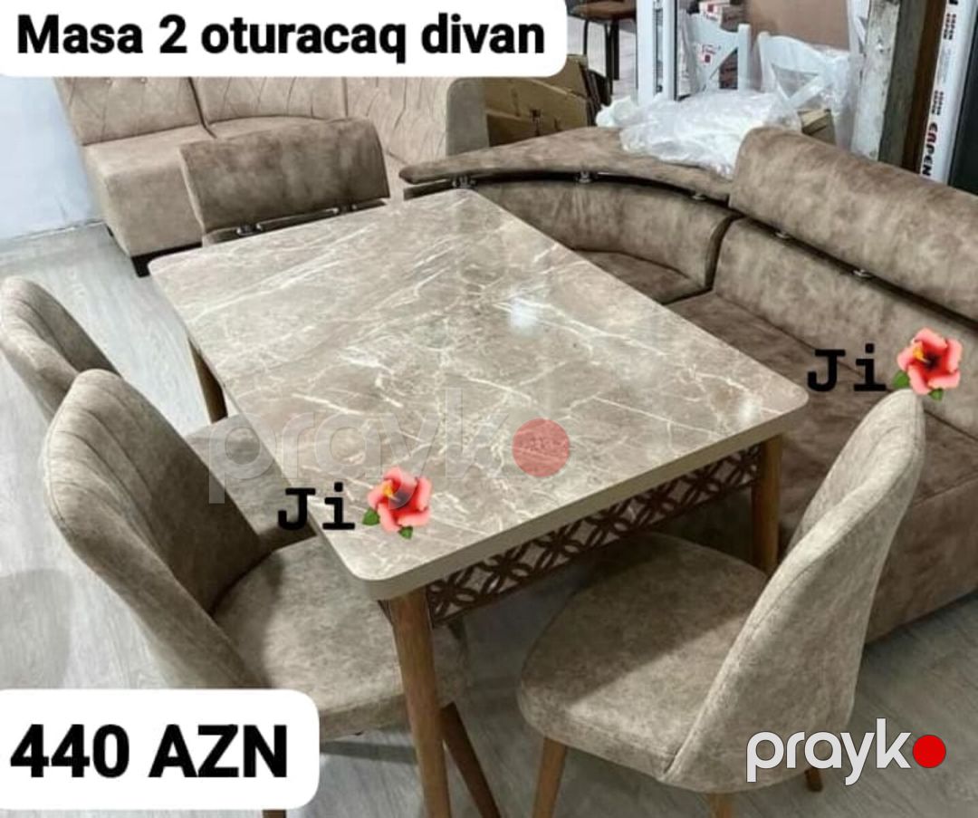 Masa və oturacaqlar — Mebel, Bakı (3)