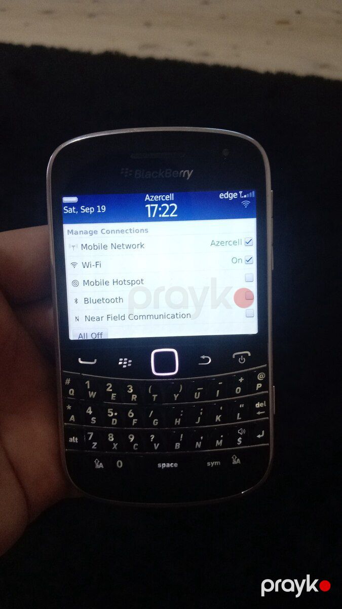 Blackberry Bold Touch 9900 Black 8GB — Smartfonlar, Bakı (7)