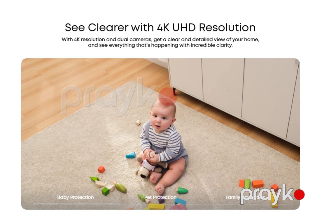 Nəzarət kamerası eufy 4K Security Camera — Ağıllı ev və təhlükəsizlik, Bakı (11)